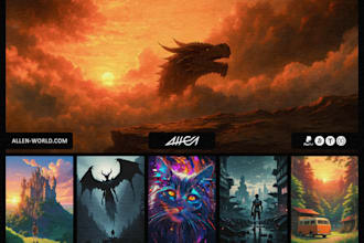 create stunning artwork for your project using ai