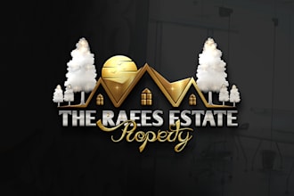 do custom, modern, minimalist, 3d logo for your brand, company or business
