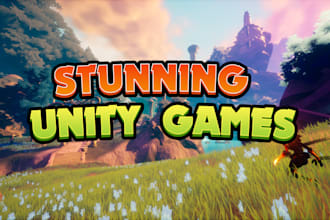 develop your unity game 2d,3d with reskin and monetization