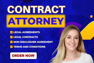 write your legal contracts, agreements, nda, terms and conditions