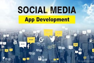 do social media app, facebook clone, chat app, instagram clone
