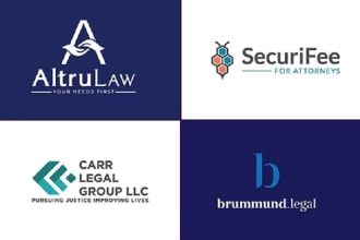 do lawyer attorney legal or law firm logo design