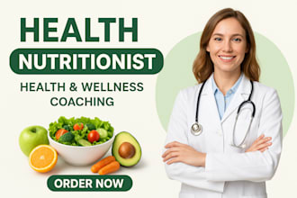 design health nutritionist health wellness coaching website