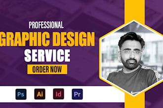be your graphic designer for unlimited graphics work