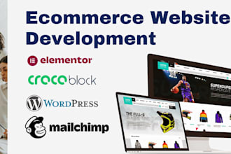 create your ecommerce website from scratch