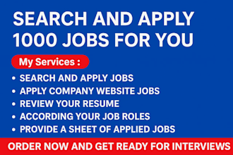 search and apply on 1000 jobs