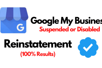 reactivate suspended google business listing or disabled gmb profile