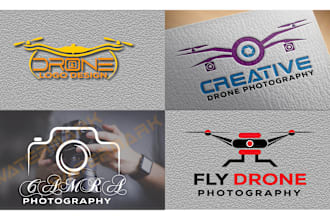 do photography watermark, signature and  drone logo