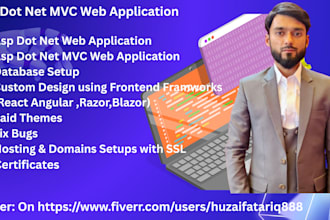 asp dot net mvc websites in c sharp visual studio