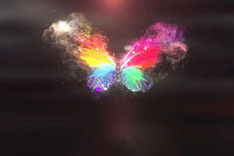 make top 10 butterfly kids youtube logo intro animation