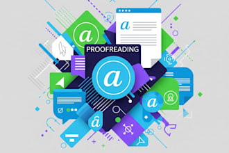 proofread, edit and fact check any english article or document