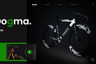 do an aesthetic figma website design