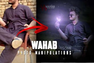 do creative person photo manipulation with great ideas