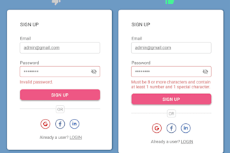 do frontend UI designs using flutter framework