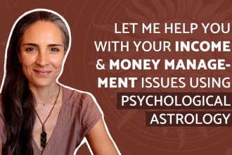 read your birth chart and give advice on money and abundance
