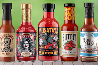 do label for, spice, sauce, salsa, seasoning, dips, rub, pepper, pikliz, ketchup