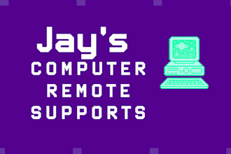 provide online computer support and printing support services