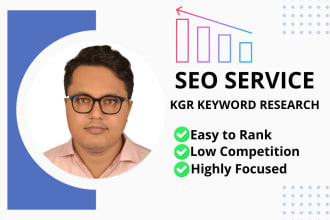 do kgr keyword research to get excellent SEO results