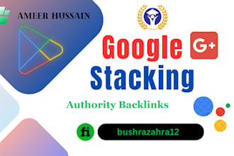 build google authority SEO stacking with rys and omg style