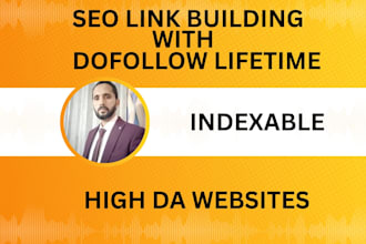 provide SEO link building with high quality backlinks
