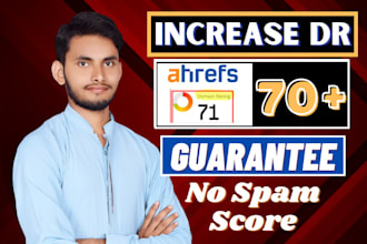 increase domain rating ahrefs DR using high da dr quality backlinks