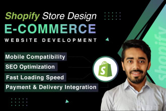 do shopify store design and shopify website development