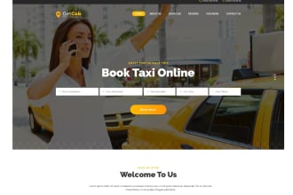 do taxi website design