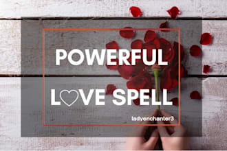 cast strong spells for you