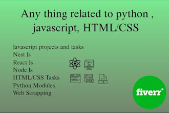 your full stack developer python and javascript solutions