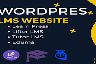 build lms website using learndash wordpress bubbyboss