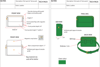 do professional bag tech packs design for manufacturers