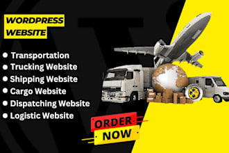 build logistics, transportation, trucking dispatch, freight broker cargo website