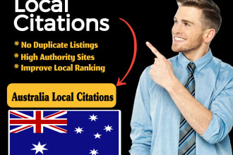 do local citation in top rated sites of australia