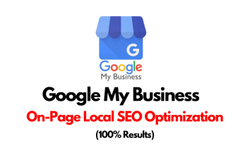 optimize google my business gmb gbp profile local on page SEO