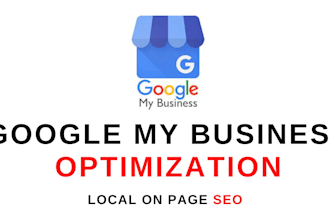 optimize google my business gmb gbp profile local on page SEO