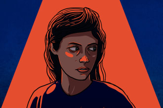 draw dark fantasy, psychedelic and horror illustrations