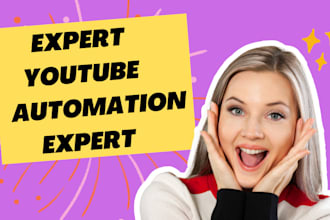 be your youtube automation expert and cashcow video create expert