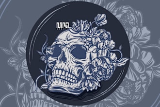 create unique illustration for merchandise