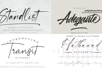 design handwriting, signature, scripted, handwritten, cursive style logo
