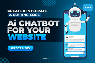 create and integrate a cutting edge ai chatbot