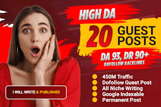 publish article high da guest post backlinks fashion, tech, health