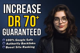 increase domain rating ahrefs DR using high authority white hat seo backlinks