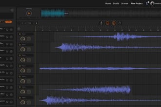 build a web browser based audio editor or online music daw