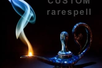 cast a custom spell for anything