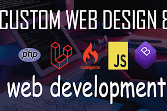 design and develop a professional website for your business