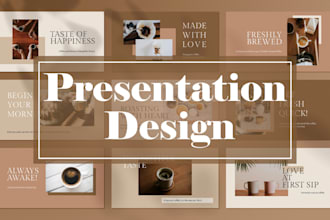 design business pitch deck and presentations professionally