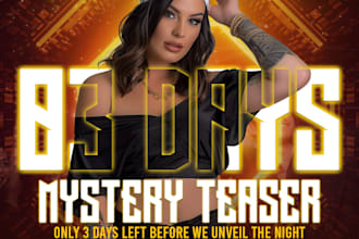 design professional quality music, event, and movie posters