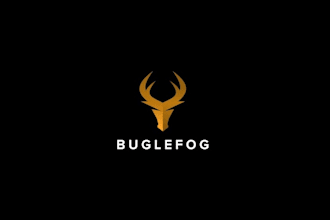 clean bold outdoorsy merchandise branding logo