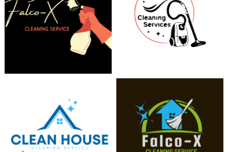 do cleaning service logo for you