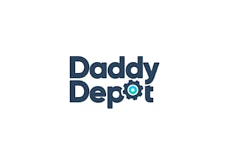 dynamic daddy depot logo design